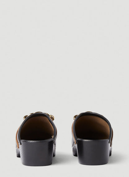 Saint Laurent Women Le Maillon Clogs