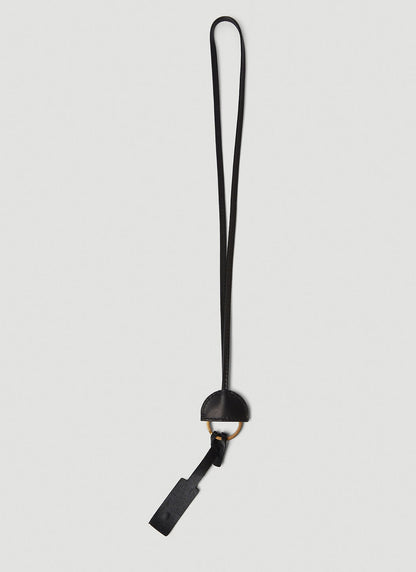 Saint Laurent Women Round Lanyard Keyring