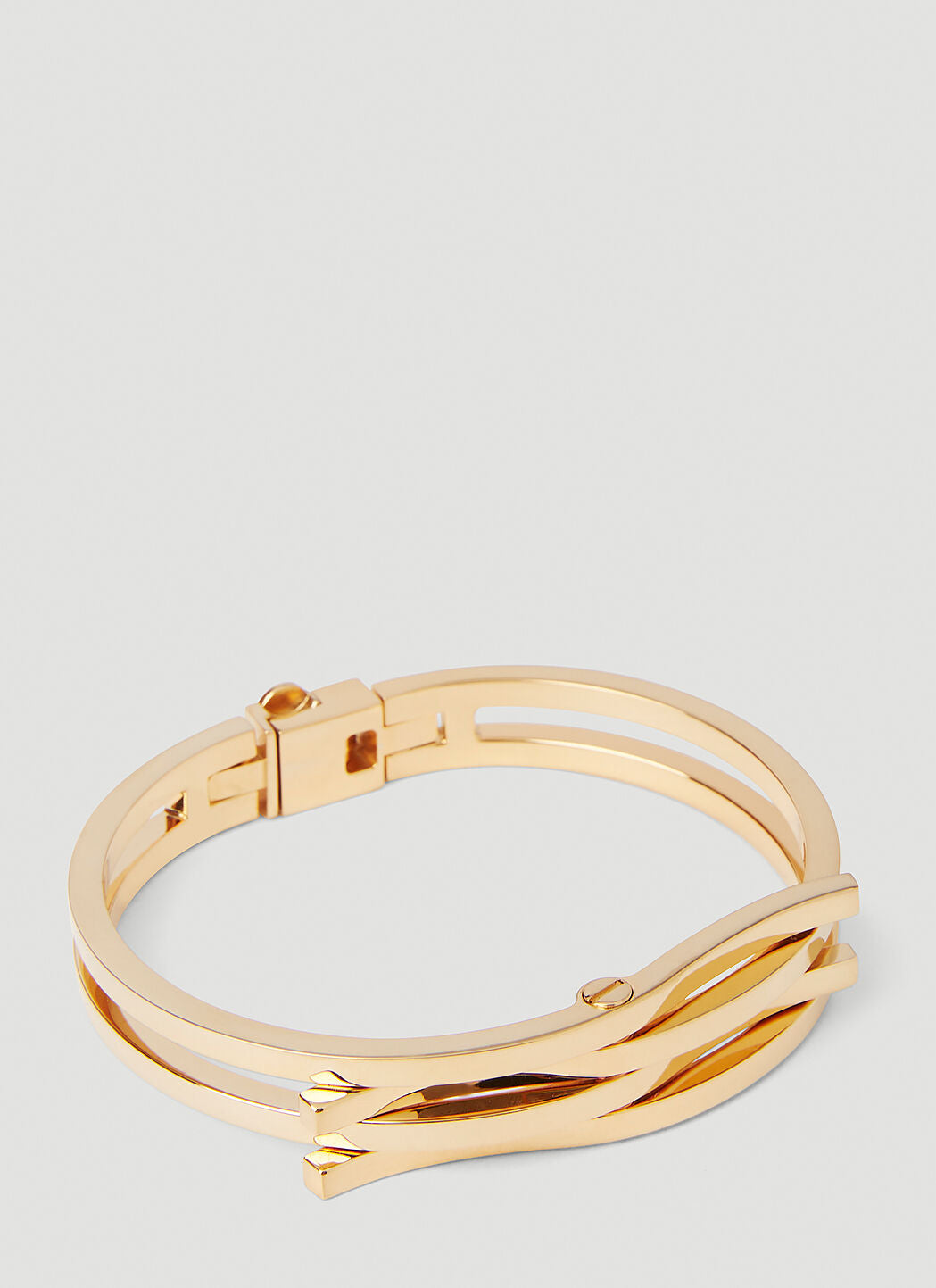 Saint Laurent Women Intertwined Cuff Bracelet