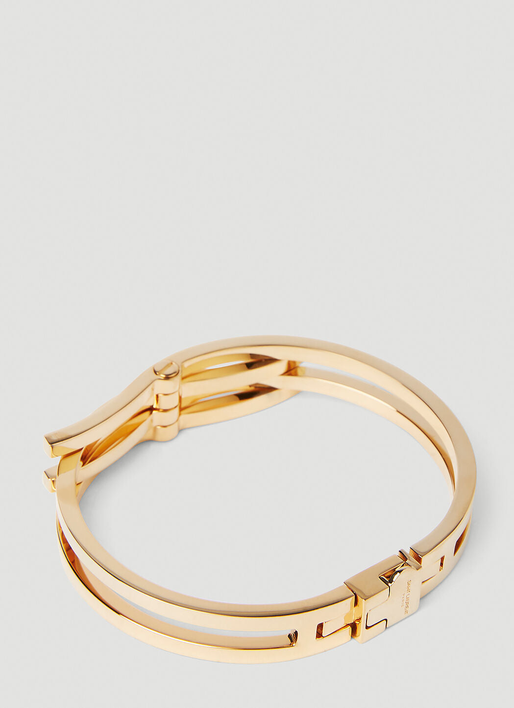 Saint Laurent Women Intertwined Cuff Bracelet