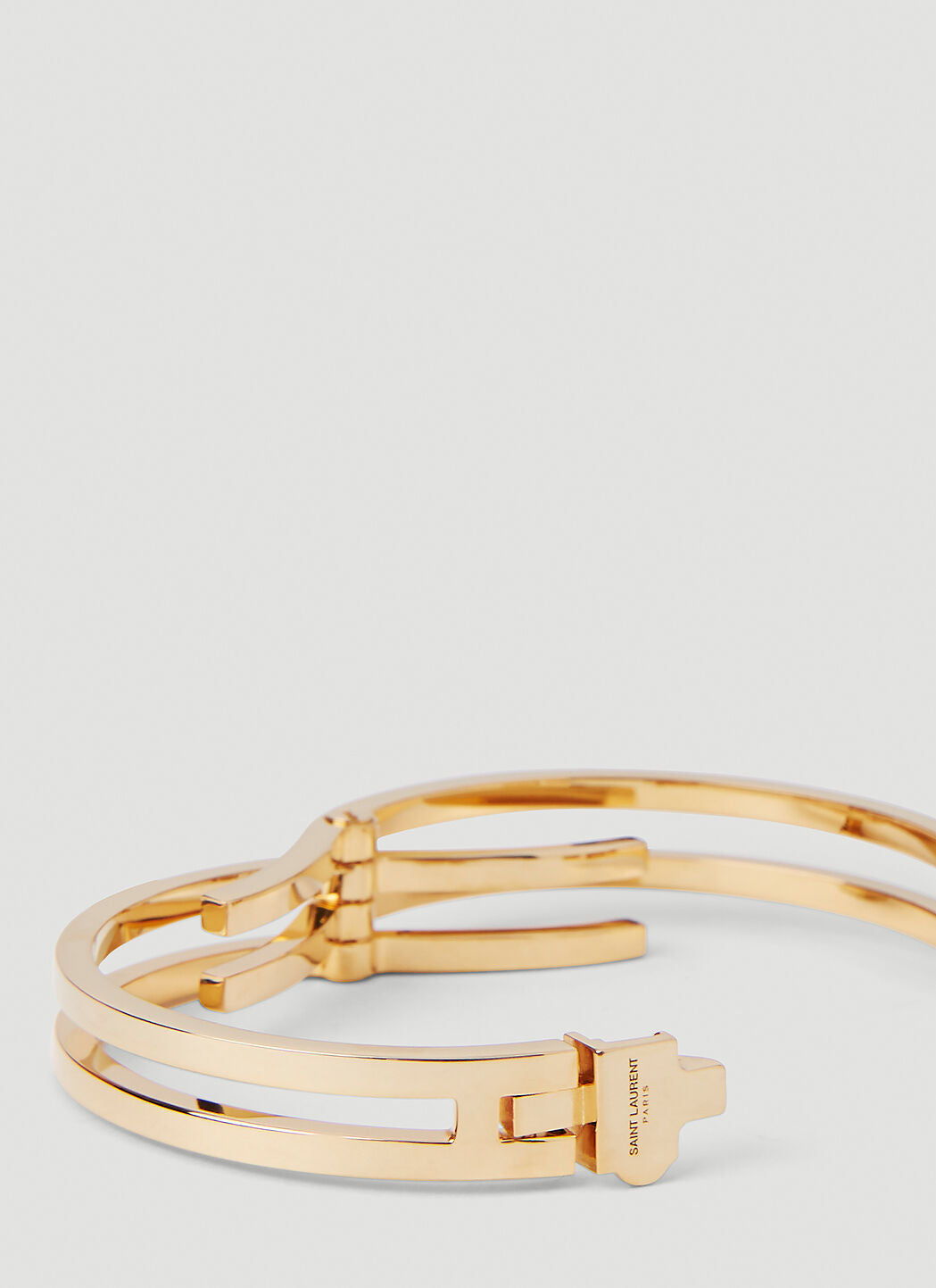 Saint Laurent Women Intertwined Cuff Bracelet