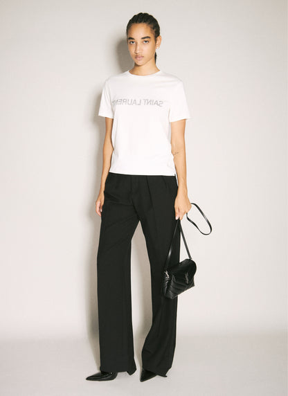 Saint Laurent Women Reverse T-Shirt