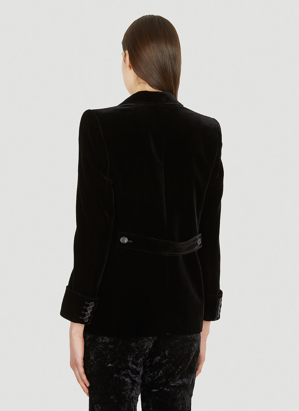 Saint Laurent Women Velvet Jacket