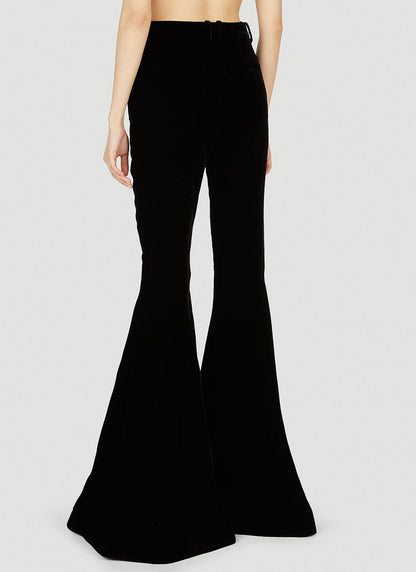 Saint Laurent Women Extreme Flared Pants