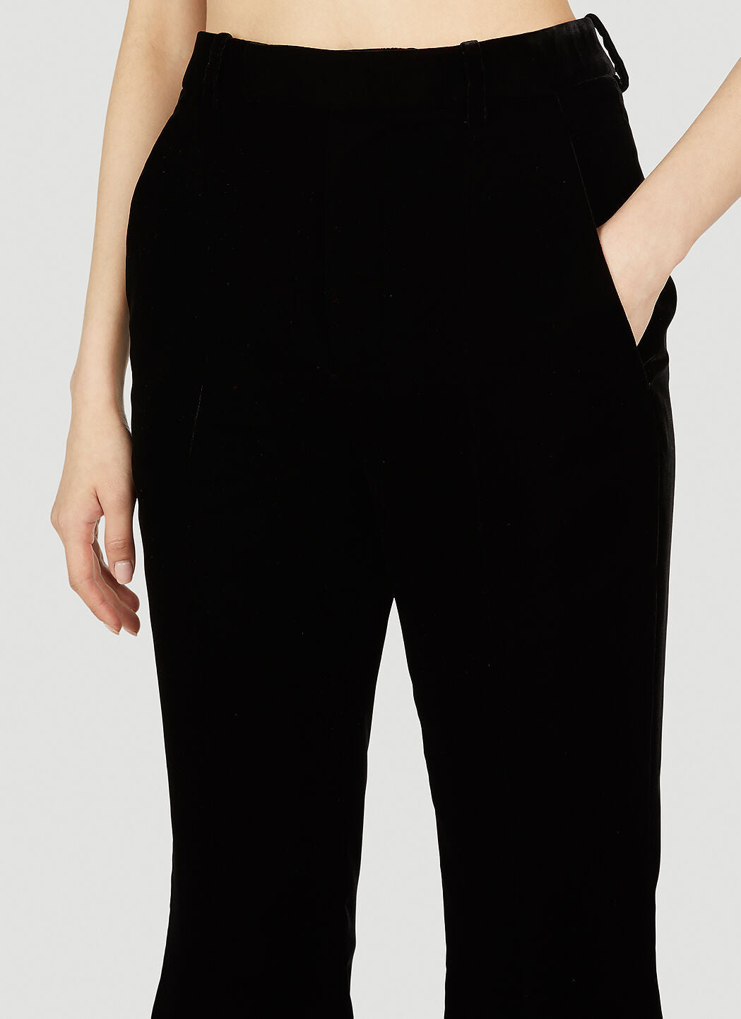 Saint Laurent Women Extreme Flared Pants