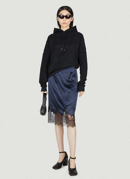 Saint Laurent Women Lace Skirt