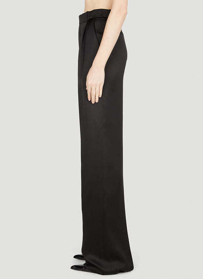 Saint Laurent Women Straight Leg Tailored Pants