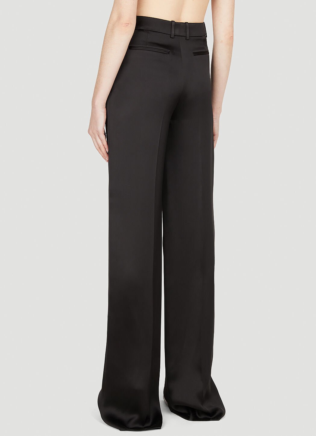 Saint Laurent Women Straight Leg Tailored Pants