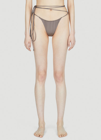 Saint Laurent Women Strappy Bikini Briefs