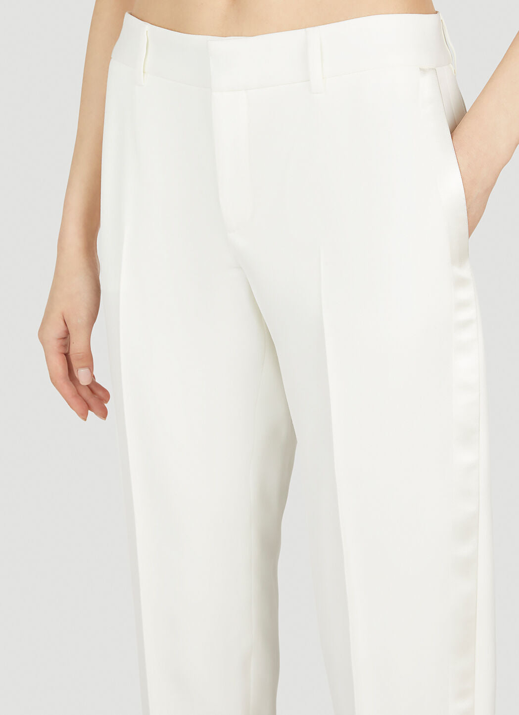 Saint Laurent Women Tapered Leg Pants