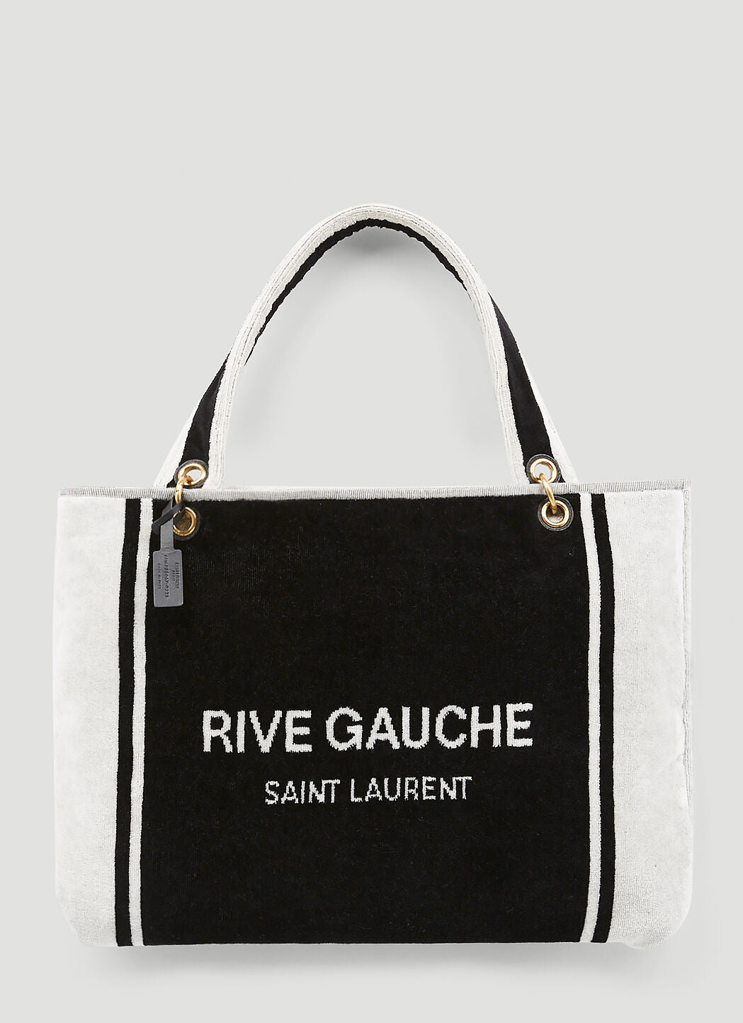 Saint Laurent Women Rive Gauche Towel Tote Bag