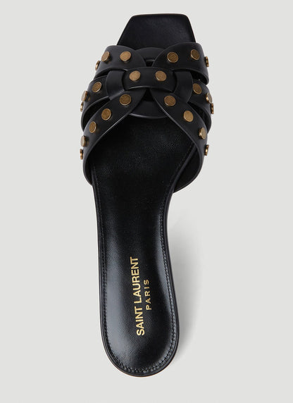 Saint Laurent Women Tribute Studded Sandals