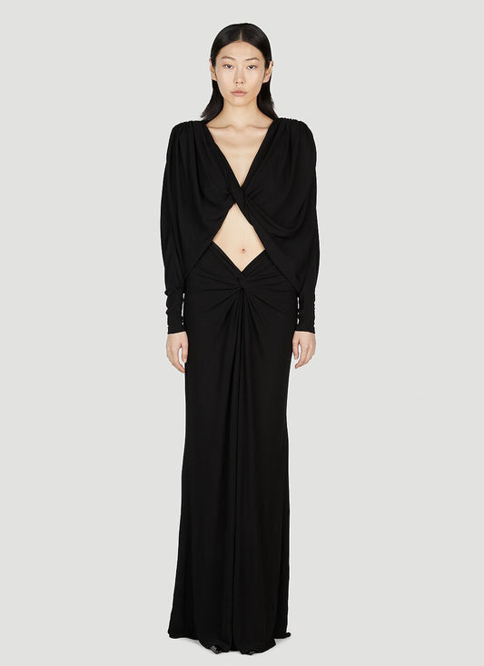 Saint Laurent Women Cut Out Dress