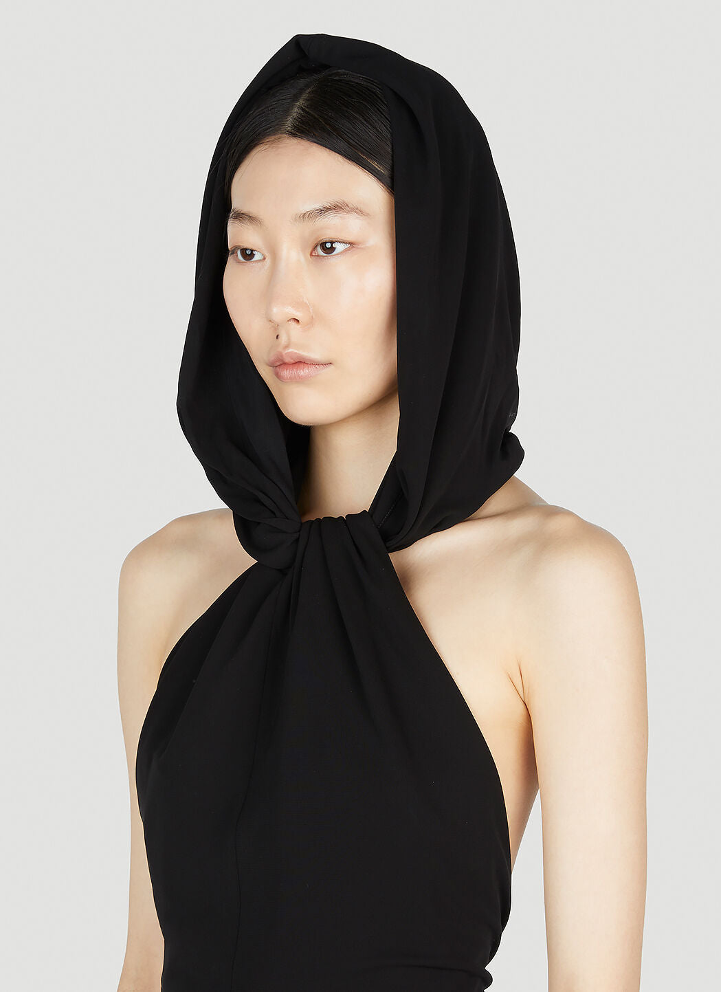 Saint Laurent Women Hooded Dress