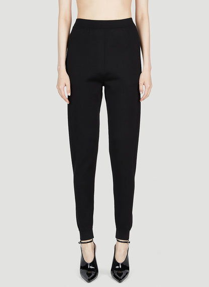 Saint Laurent Women Tapered Track Pants