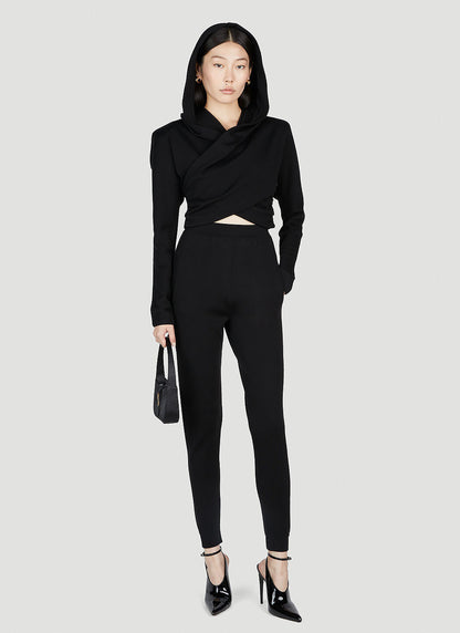 Saint Laurent Women Tapered Track Pants