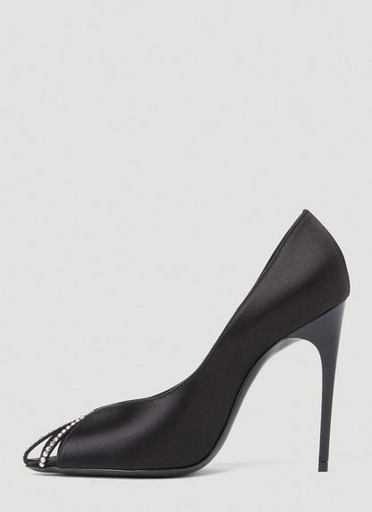 Saint Laurent Women Alix Embellished High Heel Shoes