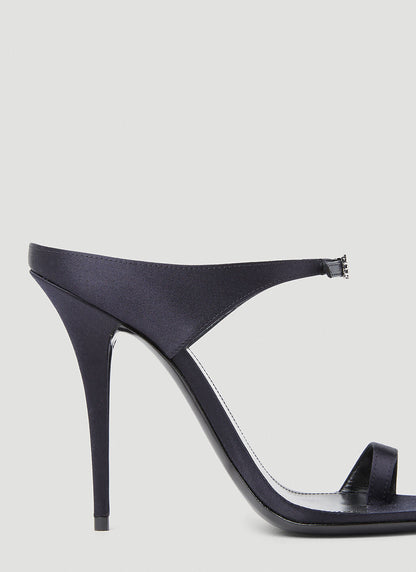 Saint Laurent Women Dive High Heel Mules