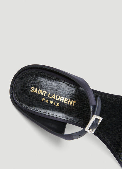 Saint Laurent Women Dive High Heel Mules