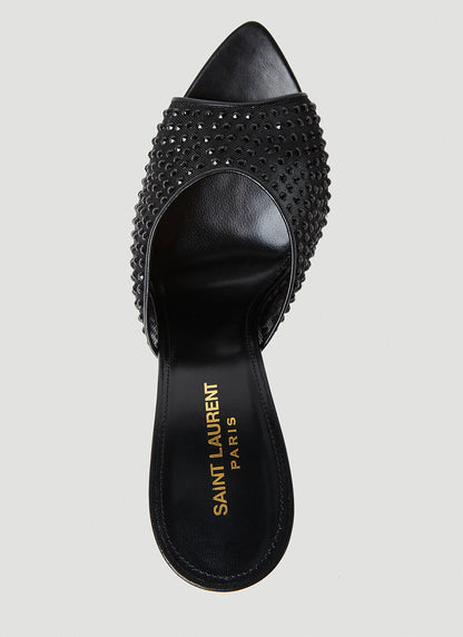 Saint Laurent Women Gippy Embellished Pumps