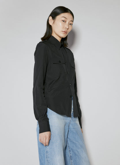 Saint Laurent Women Miltary Shirt