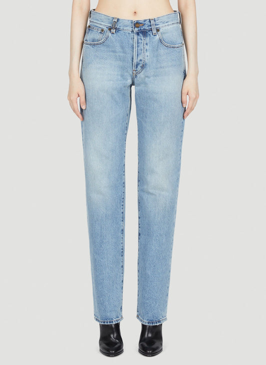 Saint Laurent Women Cassandre Jeans