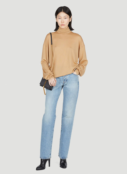 Saint Laurent Women Cassandre Jeans