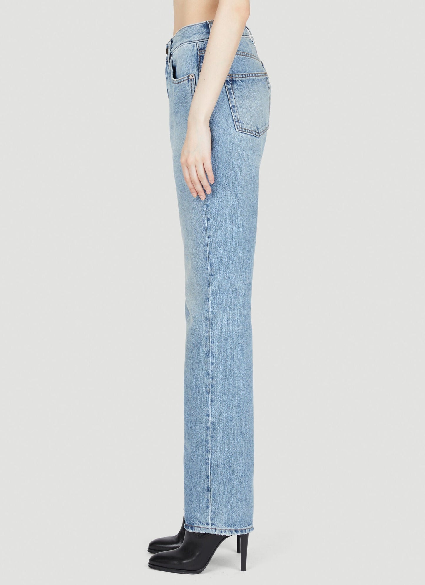 Saint Laurent Women Cassandre Jeans