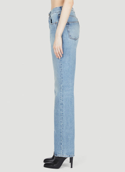 Saint Laurent Women Cassandre Jeans