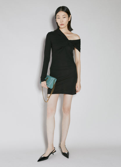 Saint Laurent Women Knot Mini Dress