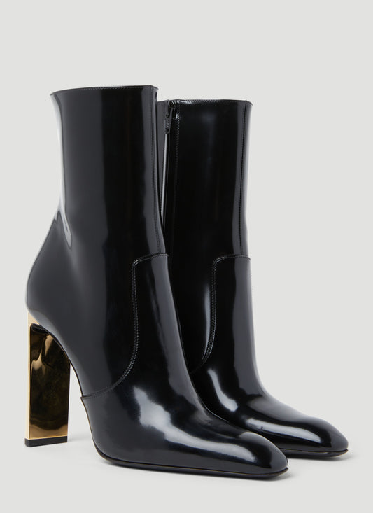 Saint Laurent Women Auteuil High Heel Boots