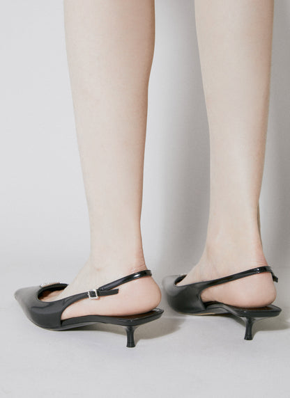 Saint Laurent Women Cherish Slingback Pumps