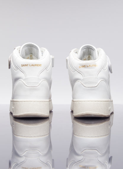 Saint Laurent Women Jefferson High Top Sneakers