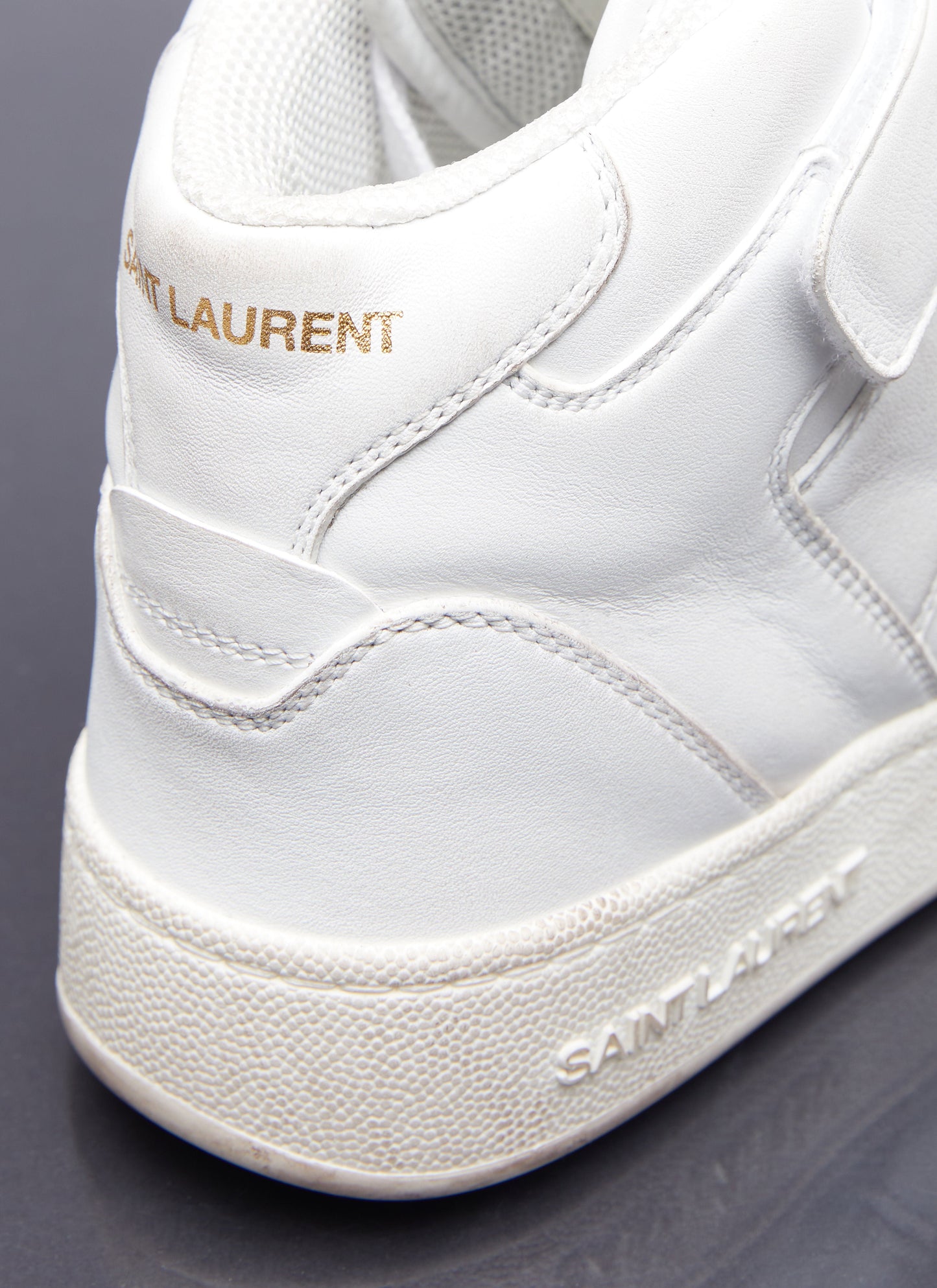 Saint Laurent Women Jefferson High Top Sneakers