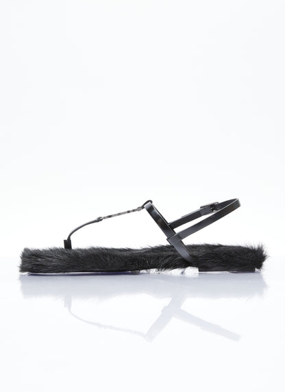 Saint Laurent Women Cassandre Sandals