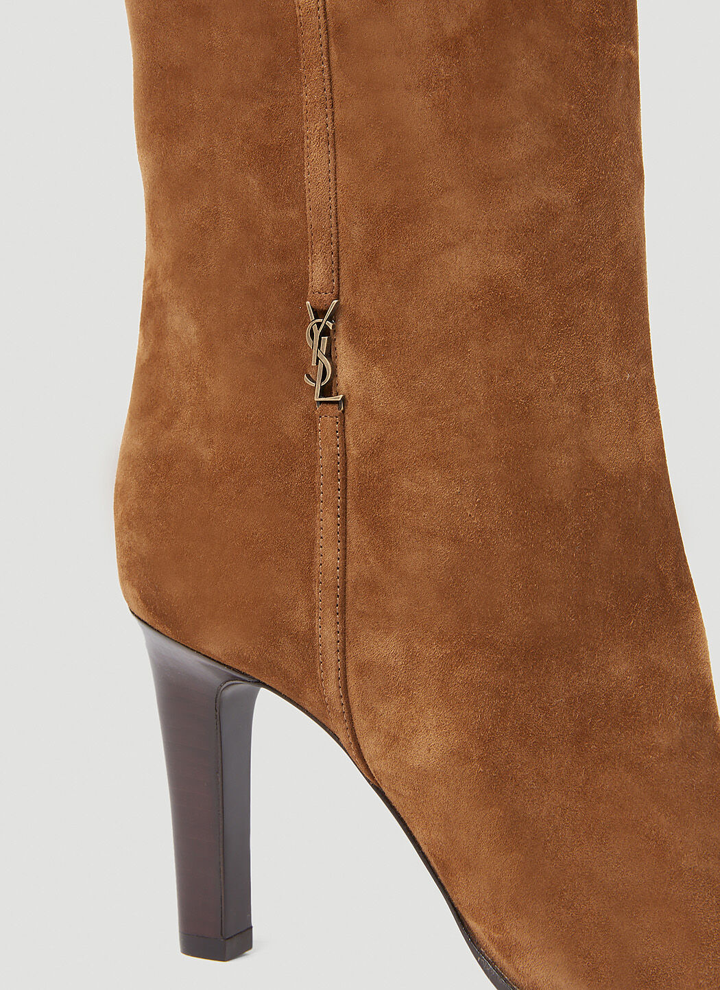 Saint Laurent Women Jane Suede Boots