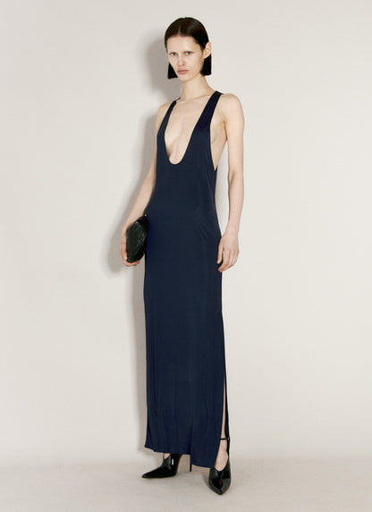 Saint Laurent Women Racerback Maxi Dress