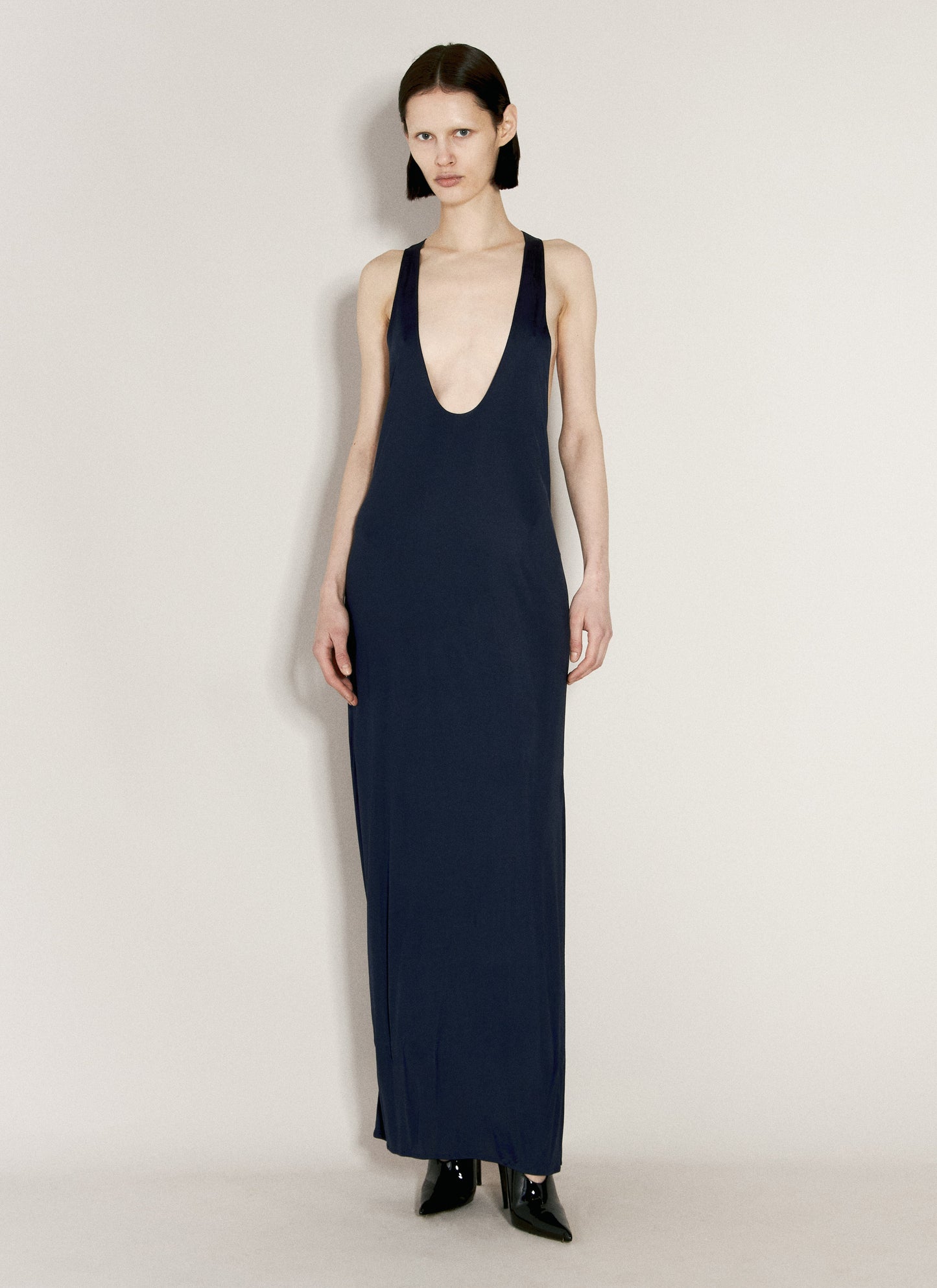 Saint Laurent Women Racerback Maxi Dress