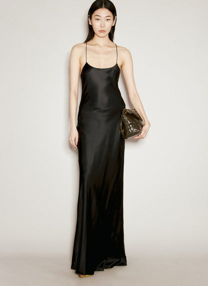 Saint Laurent Women Silk Maxi Dress