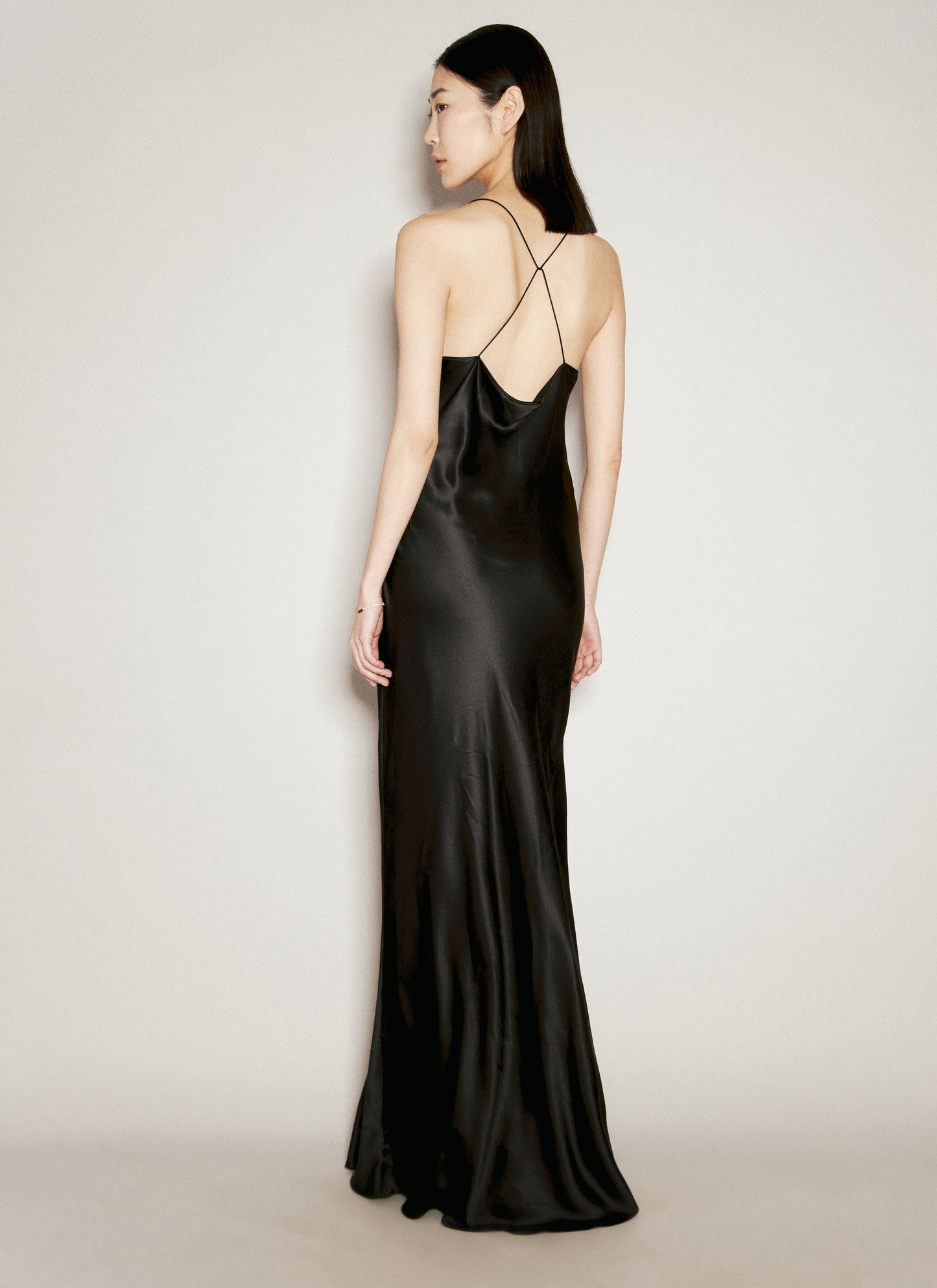 Saint Laurent Women Silk Maxi Dress