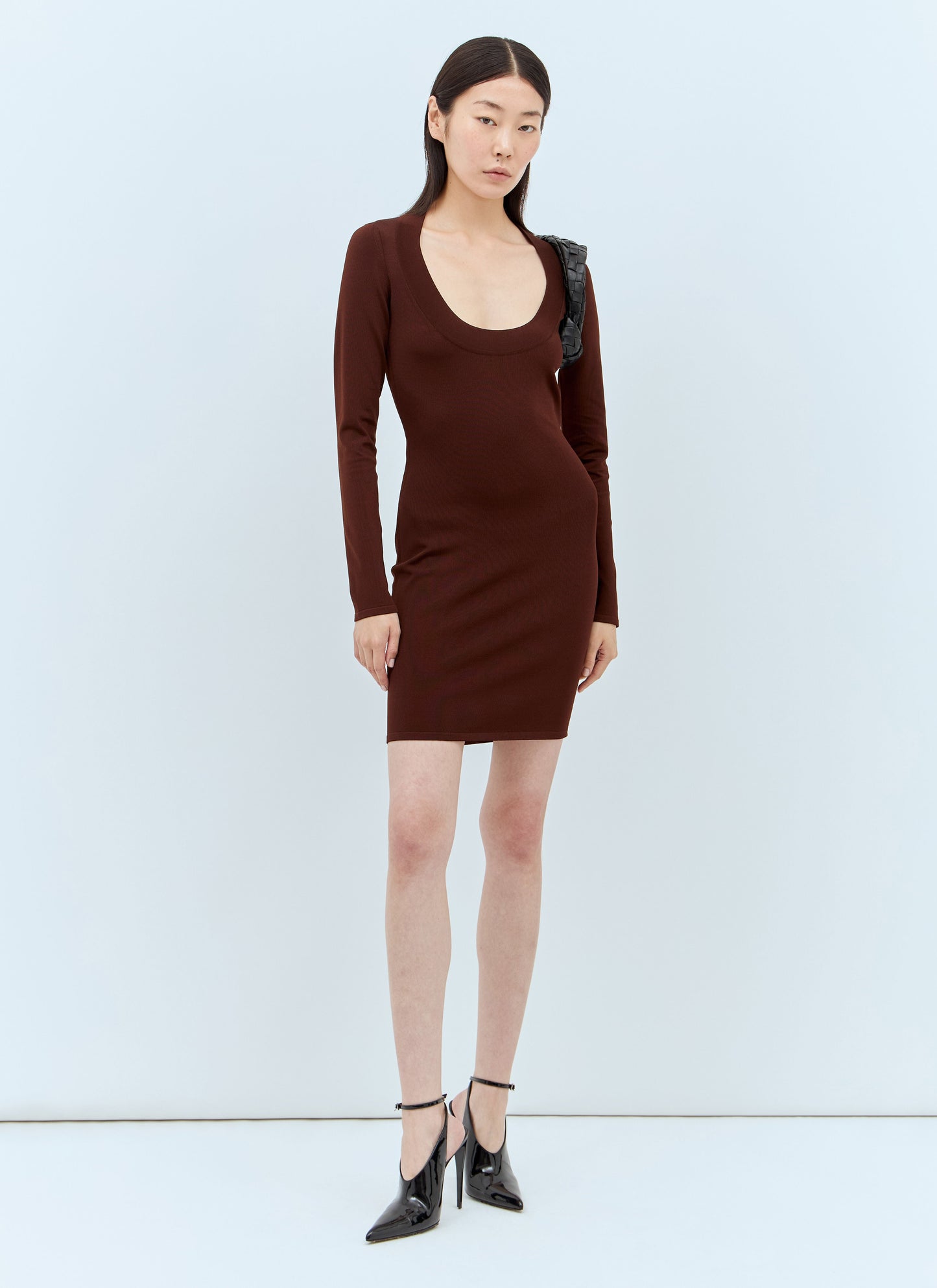 Saint Laurent Women Décolleté Knit Dress