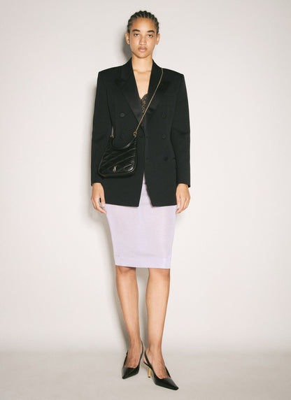 Saint Laurent Women Knit Pencil Skirt