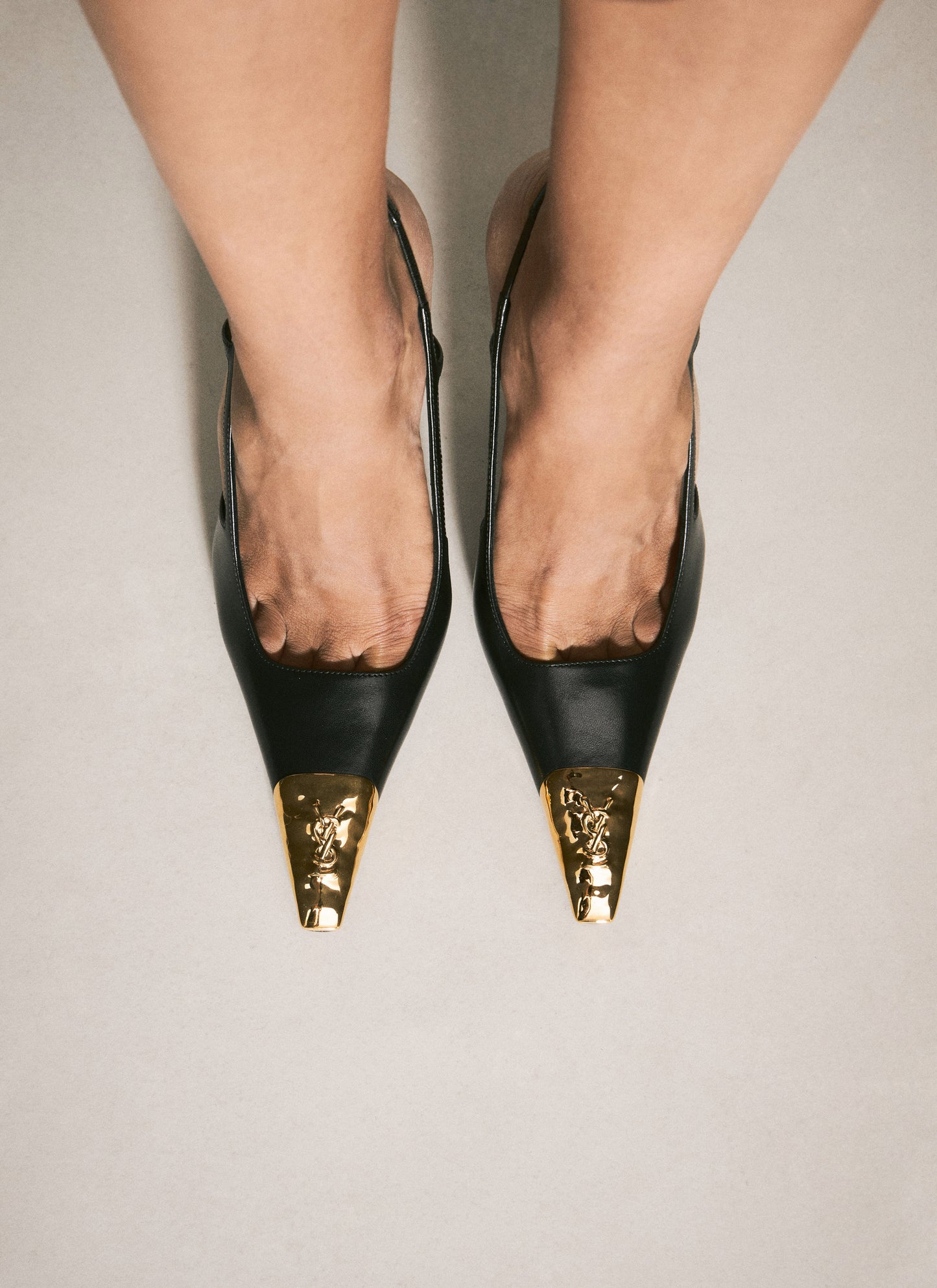 Saint Laurent Women Jeanne Slingback Pumps