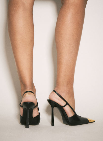 Saint Laurent Women Jeanne Slingback Pumps