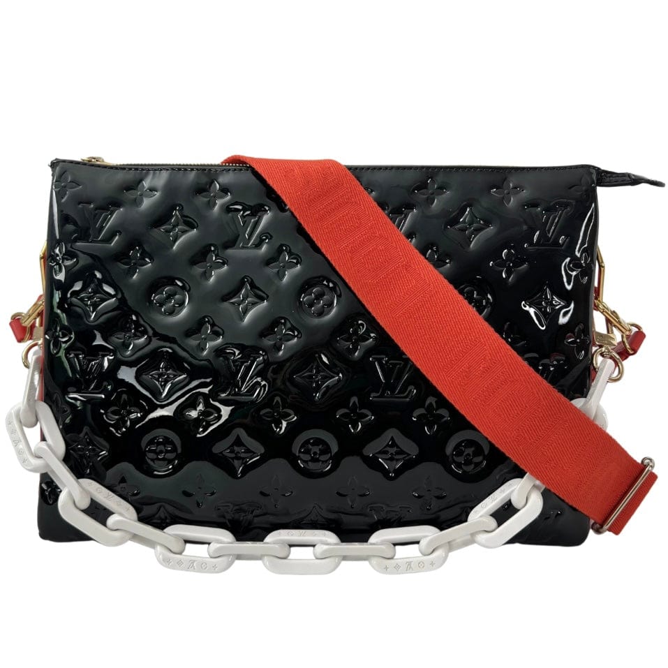 Louis Vuitton Vernis Leather Monogram Coussin MM