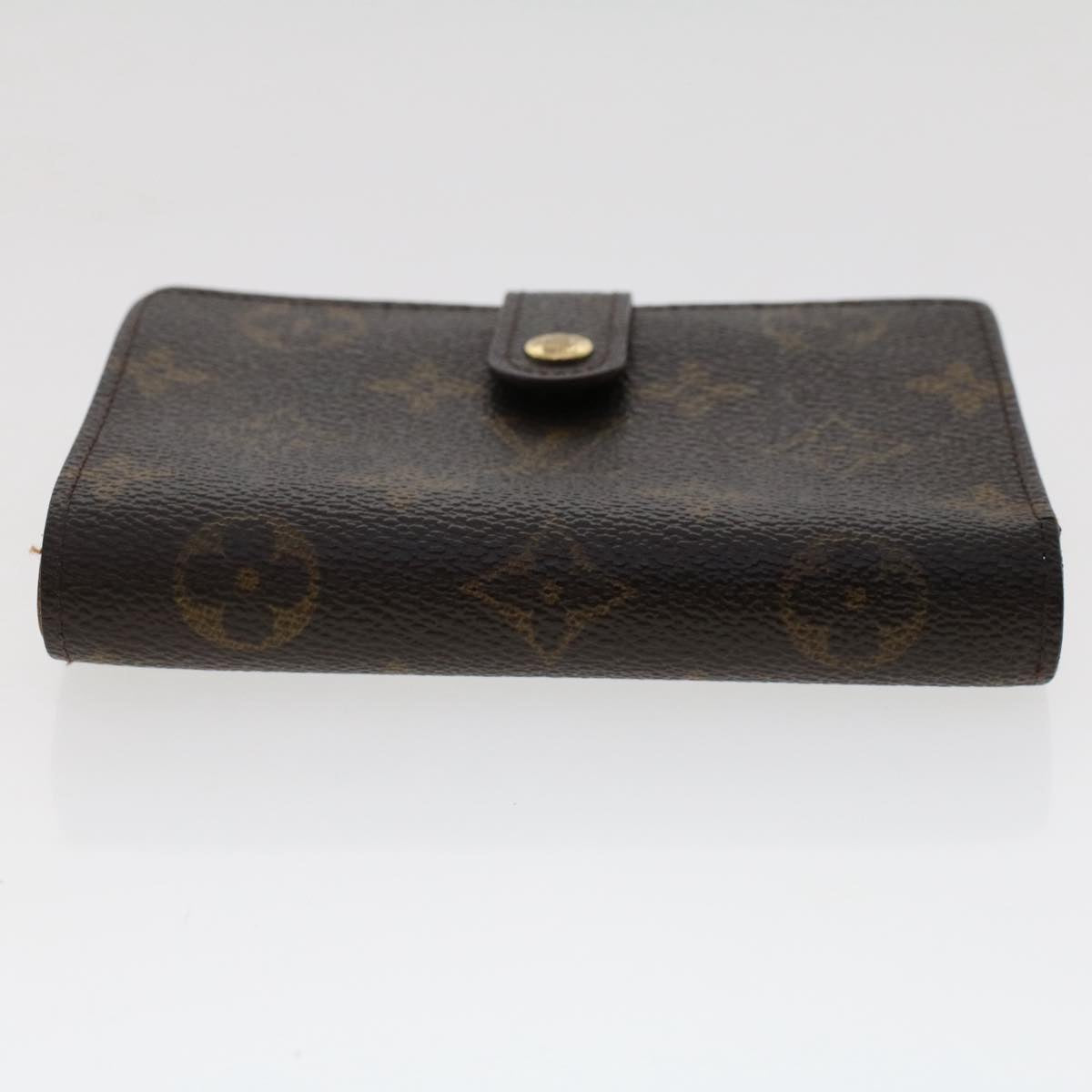 LOUIS VUITTON Monogram Porte Monnaie Billets Viennois Wallet M61663 Auth tb807