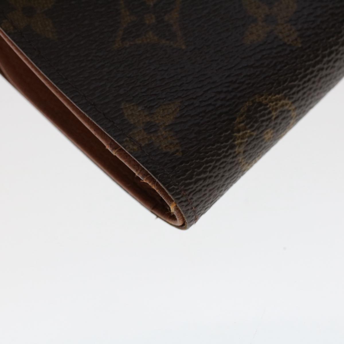 LOUIS VUITTON Monogram Porte Monnaie Billets Viennois Wallet M61663 Auth tb807