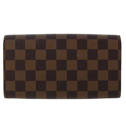 LOUIS VUITTON Damier Ebene Pochette Porte Monnaie Credit N61724 LV Auth tb814