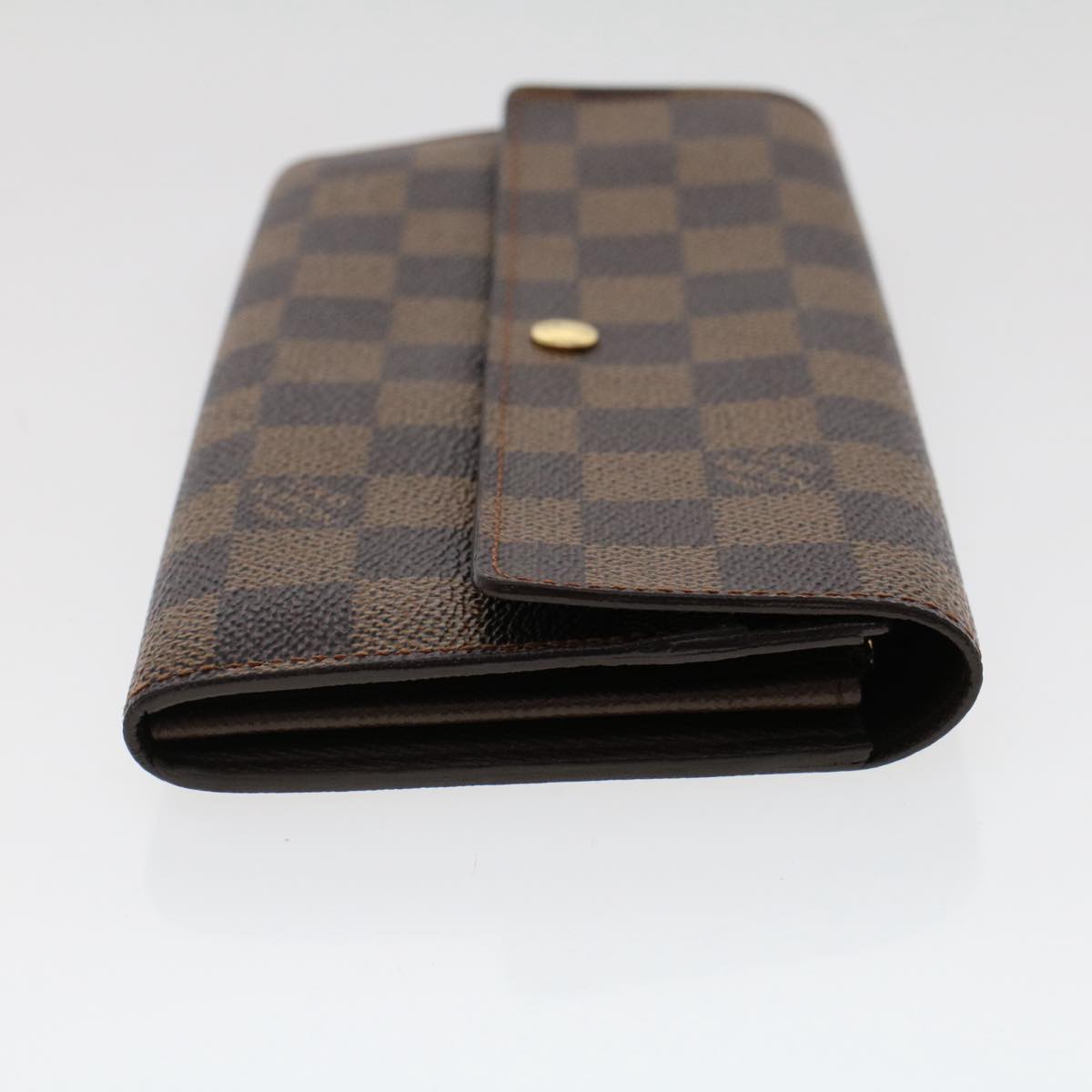 LOUIS VUITTON Damier Ebene Pochette Porte Monnaie Credit N61724 LV Auth tb814