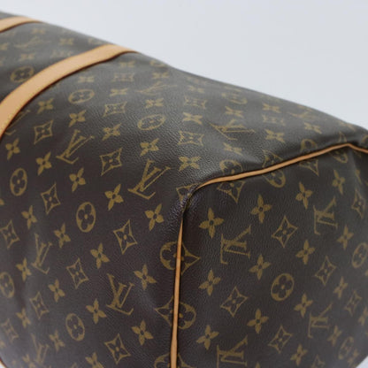 LOUIS VUITTON Monogram Keepall 55 Boston Bag M41424 LV Auth tb819